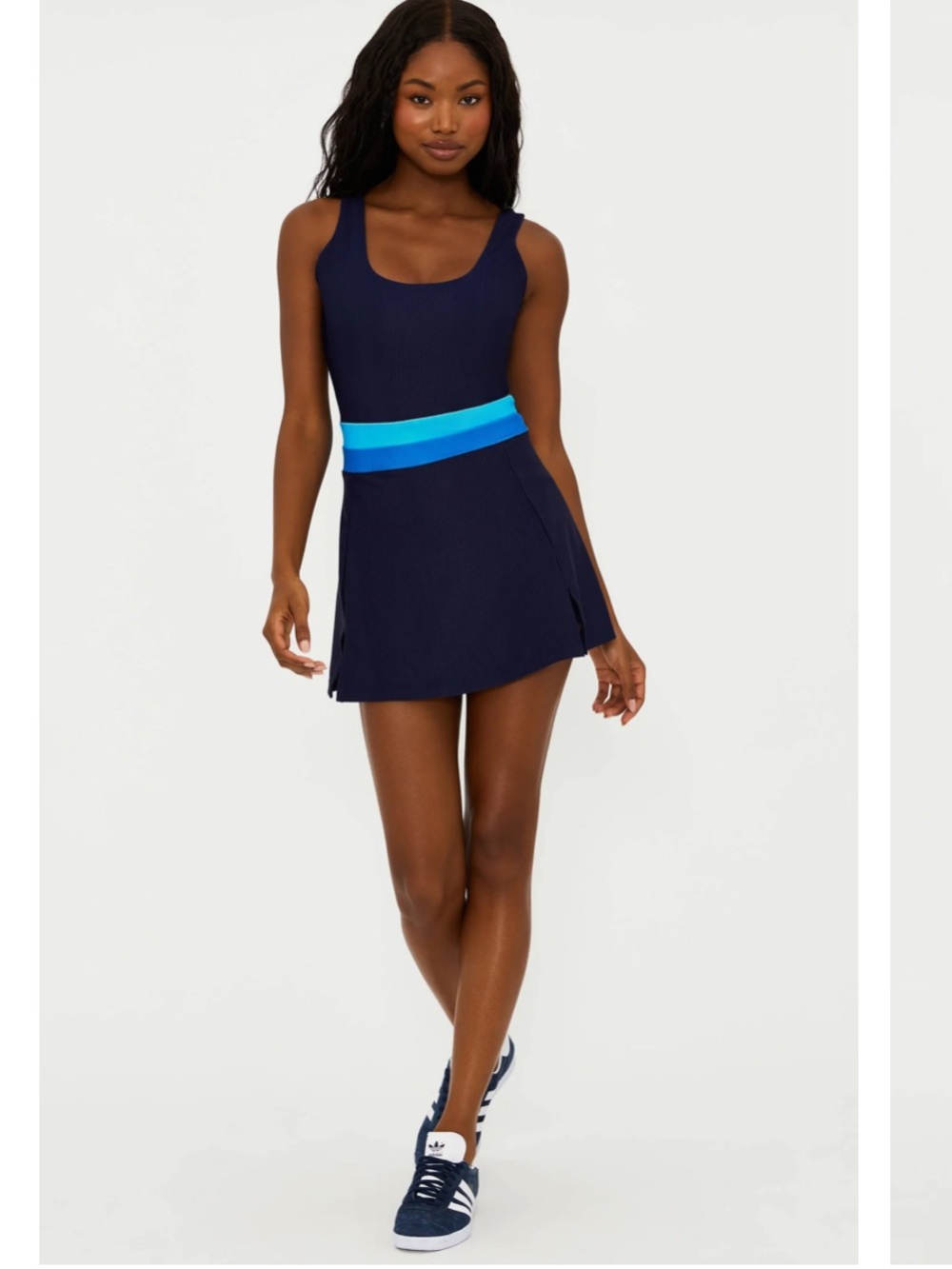 Beach Riot Remi Dress Marine Colorblock XS